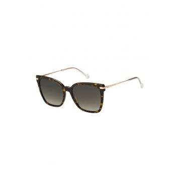Ochelari de soare butterfly cu lentile in degrade - Maro/Maro scortisoara/Auriu rose