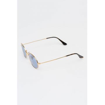 Ochelari de soare ovali unisex - Auriu