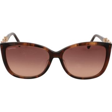 Ochelari de soare Swarovski SK0291 47F Havana Ochelari de soare Swarovski SK0291 47F Havana