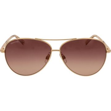 Ochelari de soare Swarovski SK0292 30F Auriu Ochelari de soare Swarovski SK0292 30F Auriu