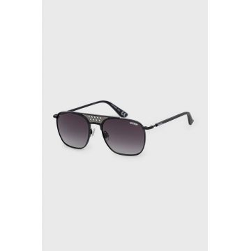 Superdry ochelari de soare barbati, culoarea negru