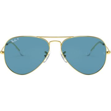 Ochelari de soare unisex Ray-Ban RB3025 9196/S2 Aviator Large Metal