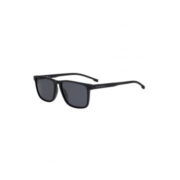 Hugo Boss - Ochelari de soare patrati cu logo discret