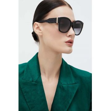 Michael Kors ochelari de soare femei, culoarea negru