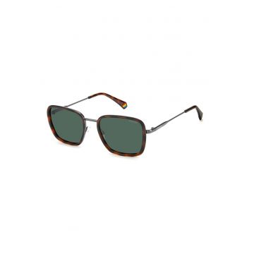 Ochelari de soare dreptunghiulari unisex cu lentile polarizate