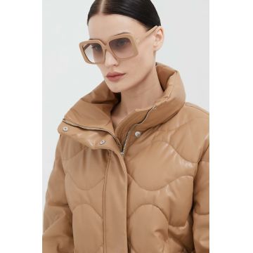 Burberry ochelari de soare femei, culoarea roz