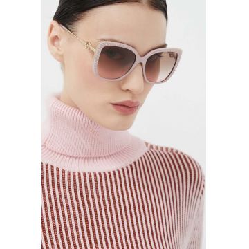 Michael Kors ochelari de soare femei, culoarea roz