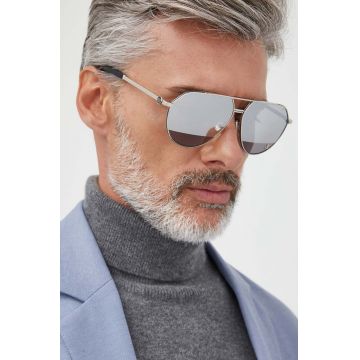 Philipp Plein ochelari de soare barbati, culoarea negru