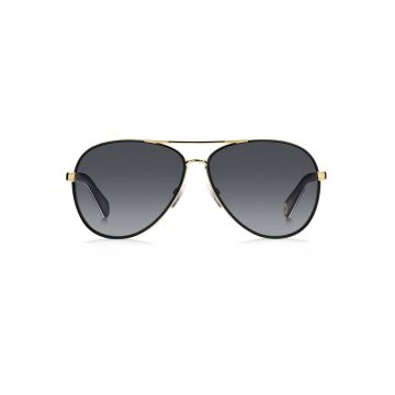 Ochelari de soare aviator unisex cu doua nuante