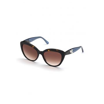 Ochelari de soare cat-eye decorati cu zirconia