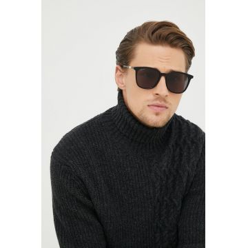 Gucci ochelari de soare barbati, culoarea negru