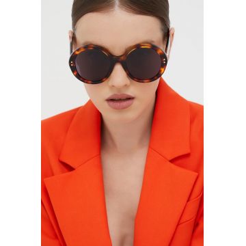 Gucci ochelari de soare femei, culoarea maro
