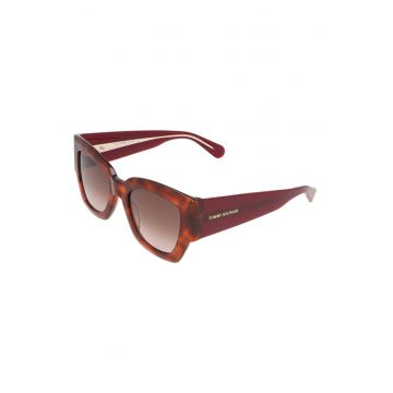 Ochelari de soare cat-eye cu lentile in degrade