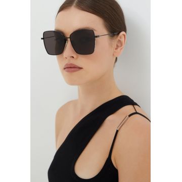 Balenciaga ochelari de soare femei, culoarea negru Balenciaga ochelari de soare femei, culoarea negru