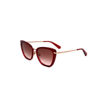 Ochelari de soare cat-eye cu lentile in degrade