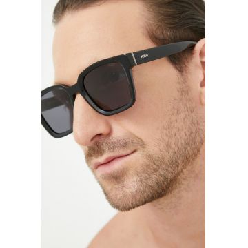 HUGO ochelari de soare barbati, culoarea negru