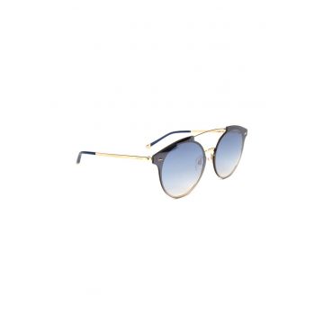 Ochelari de soare cat-eye cu lentile oglinda