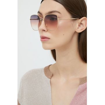 Isabel Marant ochelari de soare femei, culoarea portocaliu