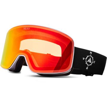Ochelari de ski NERV COMPASS BLACK-RED