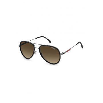 Ochelari de soare aviator unisex cu rama metalica