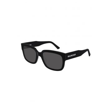 Ochelari de soare dreptughiulari unisex cu logo