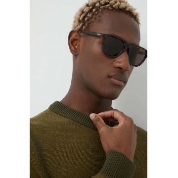 Burberry ochelari de soare barbati, culoarea maro