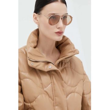 Burberry ochelari de soare femei, culoarea portocaliu