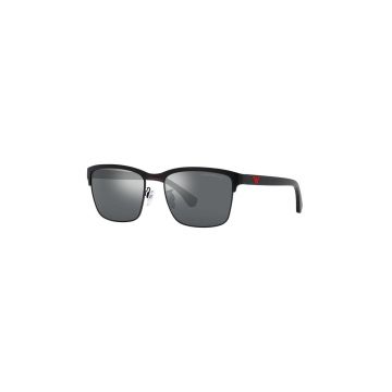 Emporio Armani ochelari de soare barbati, culoarea negru