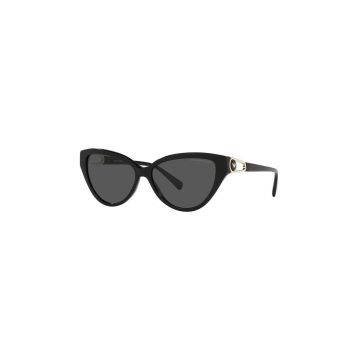 Emporio Armani ochelari de soare femei, culoarea negru