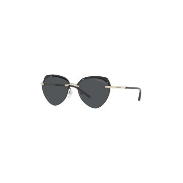 Emporio Armani ochelari de soare femei, culoarea negru