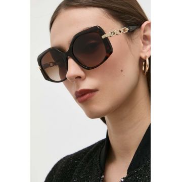 Michael Kors ochelari de soare femei, culoarea maro