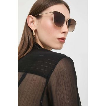 Michael Kors ochelari de soare femei, culoarea maro