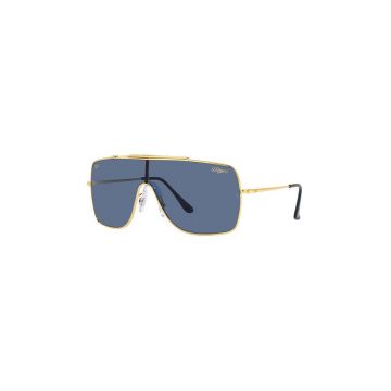 Ray-Ban ochelari de soare barbati, culoarea auriu