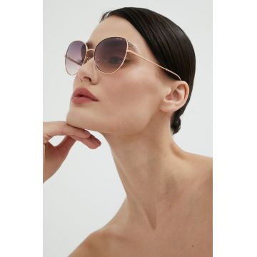 VOGUE ochelari de soare femei, culoarea maro