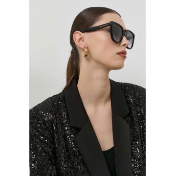 Gucci ochelari de soare GG1169S femei, culoarea negru