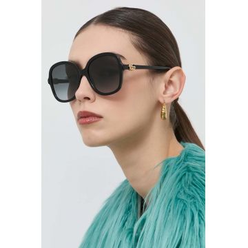 Gucci ochelari de soare GG1178S femei, culoarea negru