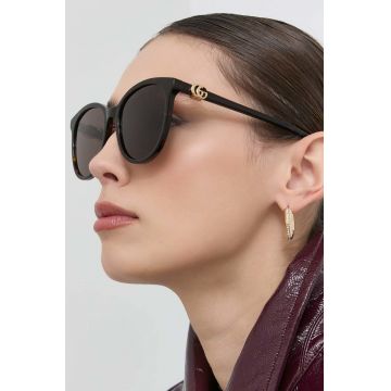 Gucci ochelari de soare GG1180SK femei, culoarea maro