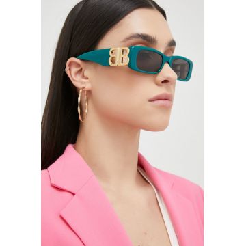 Balenciaga ochelari de soare BB0096S femei, culoarea negru Balenciaga ochelari de soare BB0096S femei, culoarea negru