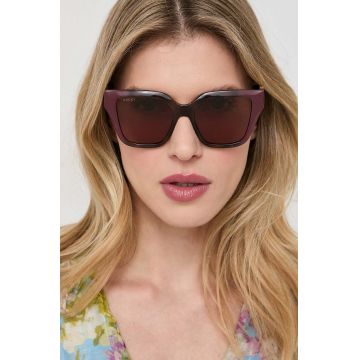 Gucci ochelari de soare femei, culoarea maro