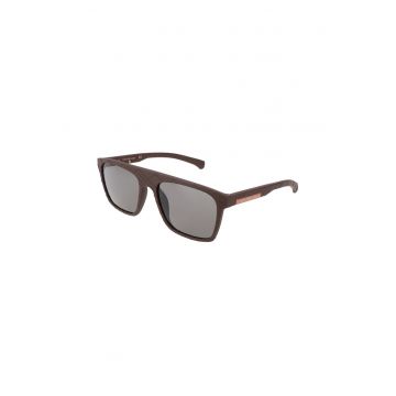 Ochelari de soare patrati unisex - cu aspect texturat