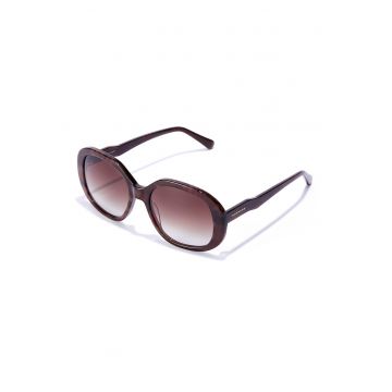 Ochelari de soare rotunzi unisex cu lentile in degrade