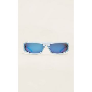 Stradivarius Ochelari De Plastic Sport Albastru M