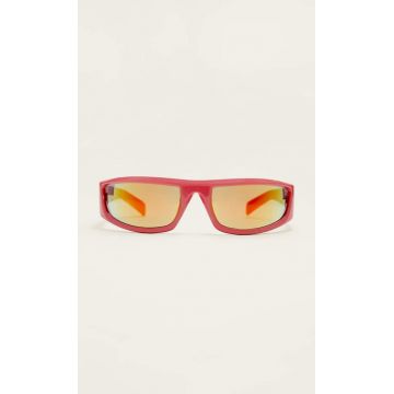 Stradivarius Ochelari De Plastic Sport Roz Pastel M