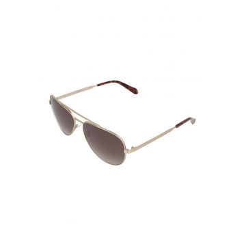 Ochelari de soare aviator cu rama metalica