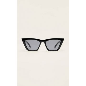 Stradivarius Ochelari De Plastic Cat Eye Pătrați Negru M