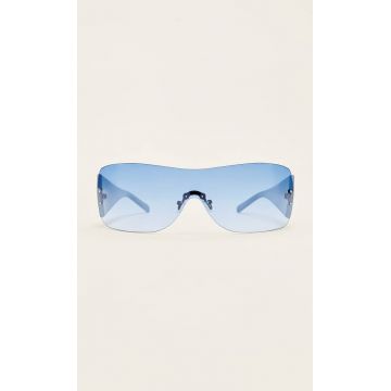 Stradivarius Ochelari Tip Ecran Albastru M