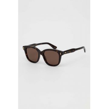 Gucci ochelari de soare barbati, culoarea maro