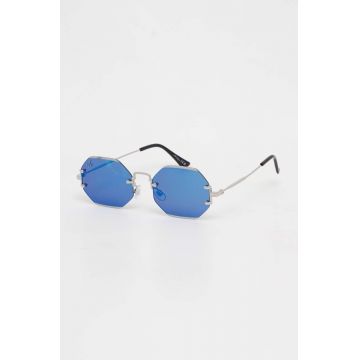 Jeepers Peepers ochelari de soare culoarea argintiu