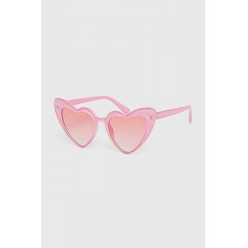 Jeepers Peepers ochelari de soare culoarea roz