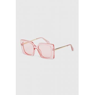 Jeepers Peepers ochelari de soare culoarea roz